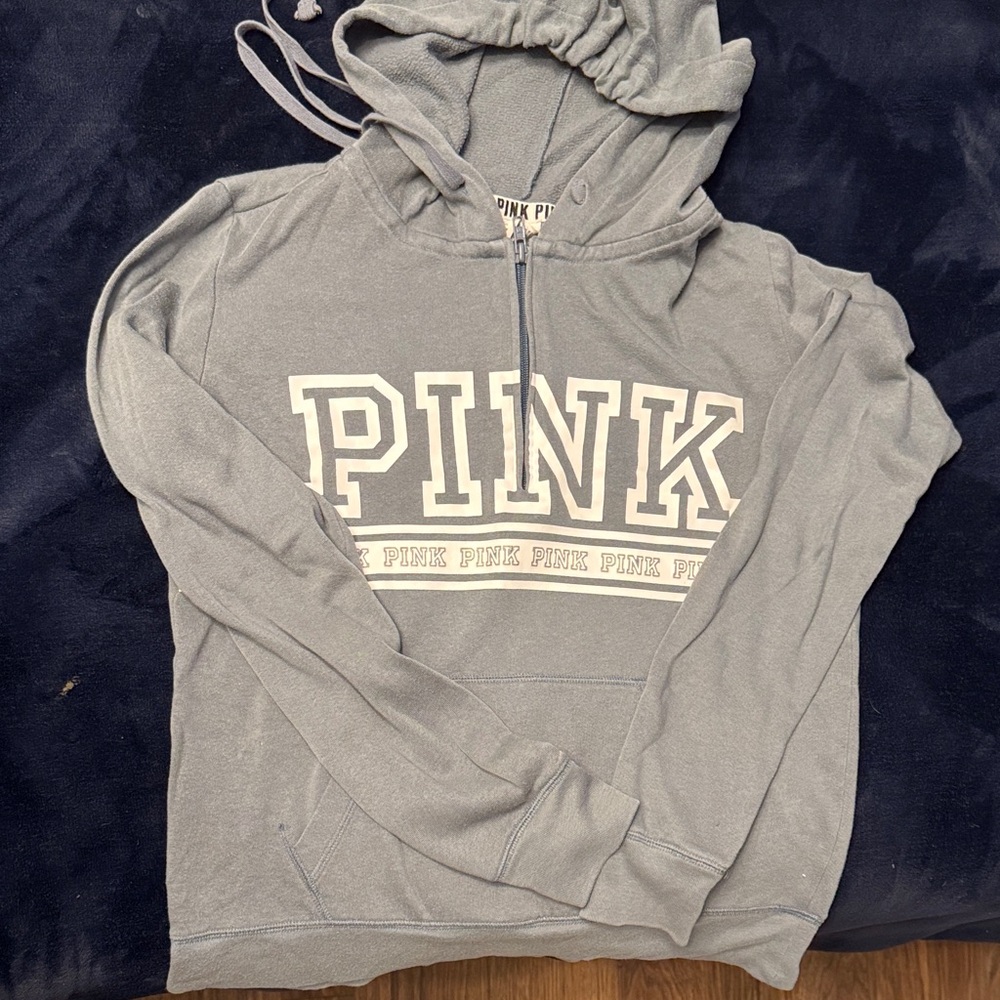 PINK Victoria's Secret Charcoal Hoodie